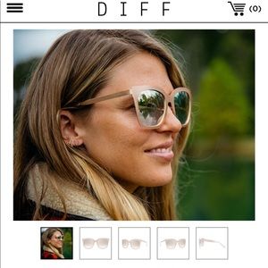 Lauren Akins X Diff Eyewear Ella frames